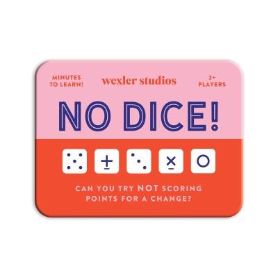 No Dice! Game - Creative Diversions - Bordspel - Galison - 9780735367302 - 29 april 2021