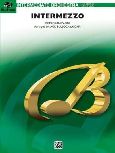 Cover for Pietro Mascagni · Intermezzo (Paperback Book) (2002)