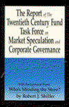 Cover for Robert J. Shiller · Task Force on Market Speculation and Corporate Governance (Taschenbuch) (1992)