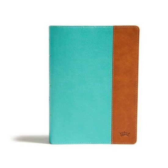 Cover for Tony Evans · CSB Tony Evans Study Bible, Teal / Earth LeatherTouch (Buch) (2020)
