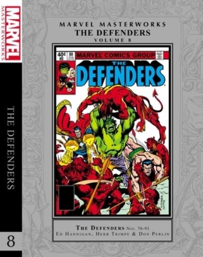 Cover for Marvel Comics · Marvel Masterworks: The Defenders Vol. 8 (Hardcover bog) (2022)