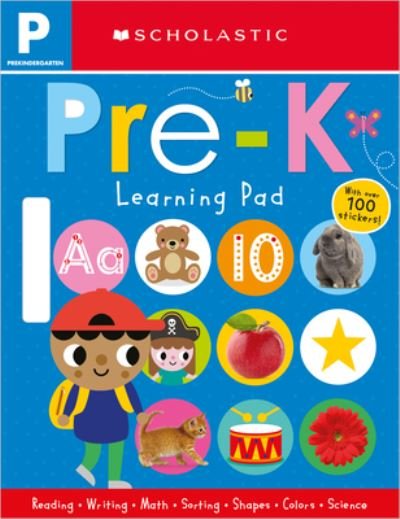 Cover for Scholastic · Pre-K Learning Pad: Scholastic Early Learners (Learning Pad) - Scholastic Early Learners (Paperback Bog) (2021)