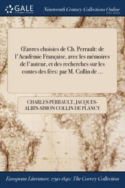 Cover for Charles Perrault · Oeuvres Choisies de Ch. Perrault (Paperback Bog) (2017)