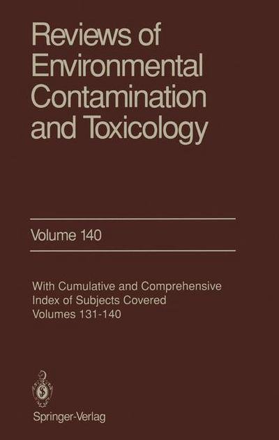Cover for George W. Ware · Reviews of Environmental Contamination and Toxicology - Reviews of Environmental Contamination and Toxicology (Paperback Book) [Softcover reprint of the original 1st ed. 1994 edition] (2011)