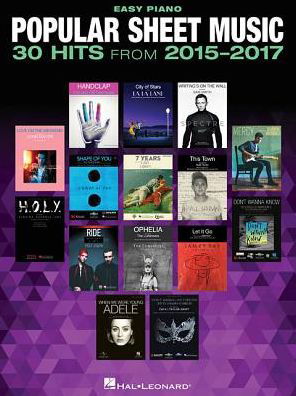 Popular Sheet Music - 30 Hits from 2015-2017 - Hal Leonard Publishing Corporation - Bøker - Hal Leonard Corporation - 9781495093302 - 1. juli 2017