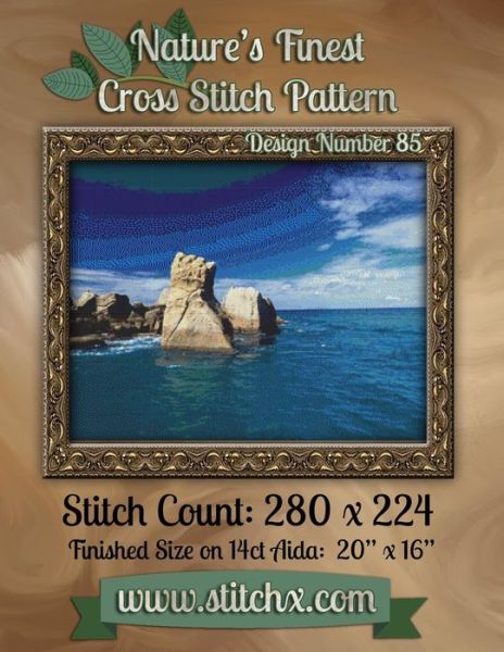 Nature's Finest Cross Stitch Pattern: Design Number 85 - Nature Cross Stitch - Bücher - Createspace - 9781502588302 - 2. Oktober 2014