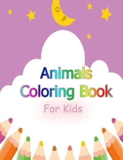 Cover for Bms Khadi · Animal Coloring Book (Paperback Book) (2019)