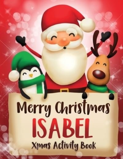 Cover for Whimsical Journals · Merry Christmas Isabel (Paperback Book) (2019)