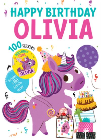 Cover for Hazel Quintanilla · Happy Birthday Olivia (Inbunden Bok) (2020)