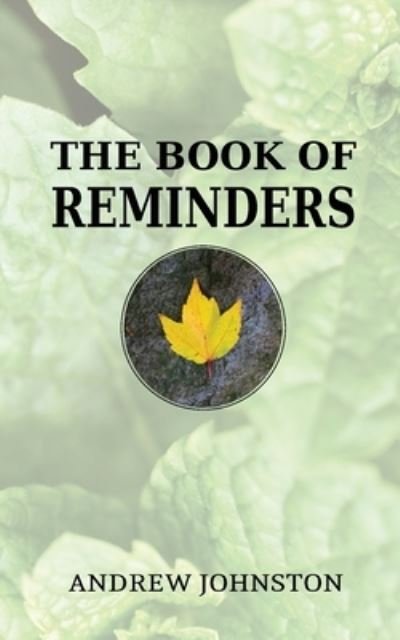 Cover for Andrew Johnston · The Book of Reminders (Paperback Bog) (2020)