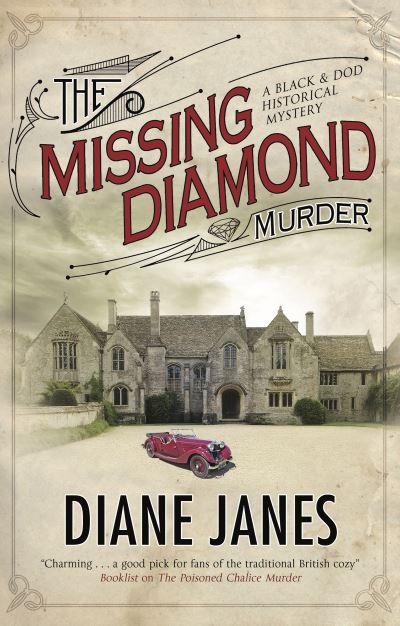 Cover for Diane Janes · The Missing Diamond Murder - A Black &amp; Dod Mystery (Paperback Book) [Main edition] (2021)