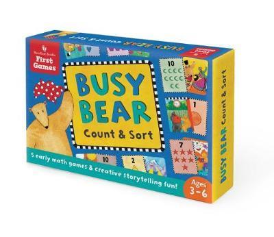 Busy Bear Count & Sort Game - Barefoot Books - Książki - Barefoot Books Ltd - 9781782854302 - 1 września 2018