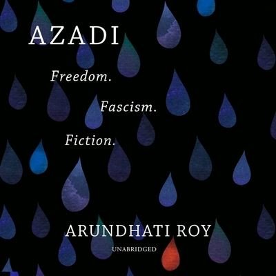 Cover for Arundhati Roy · Azadi (CD) (2020)