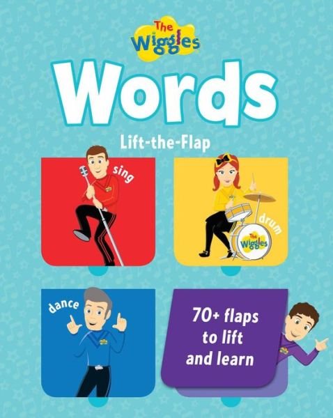 Cover for The Wiggles · The Wiggles: Words Lift the Flap Book (Tavlebog) (2019)