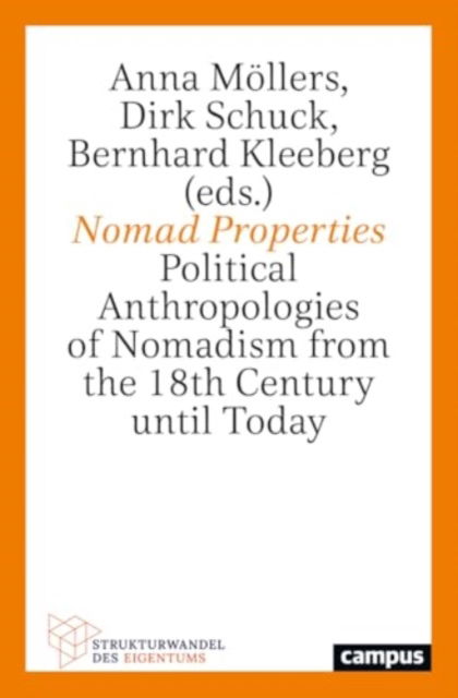 Cover for Nomad Properties: Political Anthropologies of Nomadism from the 18th Century until Today - Structural change in ownership (Paperback Book) (2025)