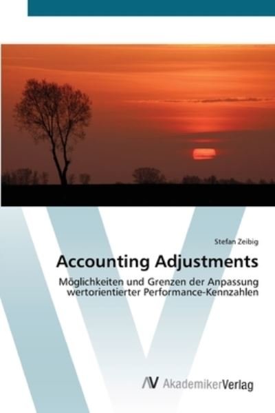 Cover for Zeibig · Accounting Adjustments (Buch) (2012)
