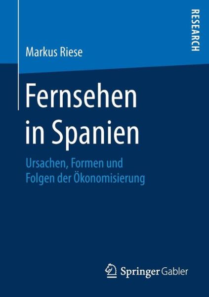 Cover for Riese · Fernsehen in Spanien (Book) (2017)
