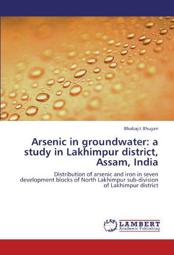 Cover for Bhabajit Bhuyan · Arsenic in Groundwater: a Study in Lakhimpur District, Assam, India: Distribution of Arsenic and Iron in Seven Development Blocks of North Lakhimpur Sub-division of Lakhimpur District (Paperback Bog) (2012)