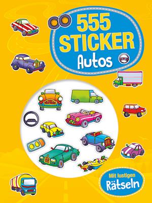 Cover for 555 Sticker Autos (Book) (2024)