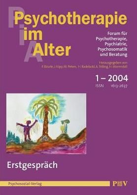 Psychotherapie Im Alter Nr. 1: Erstgesprach - Peter Baurle - Libros - Psychosozial-Verlag - 9783898063302 - 1 de marzo de 2004