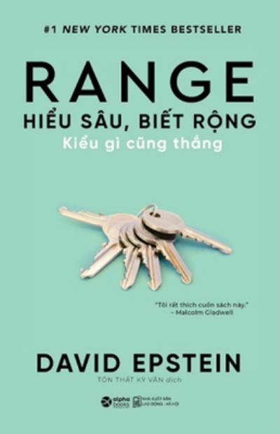 Cover for David Epstein · Range: Why Generalists Triumph in a Specialized World (Paperback Bog) (2021)