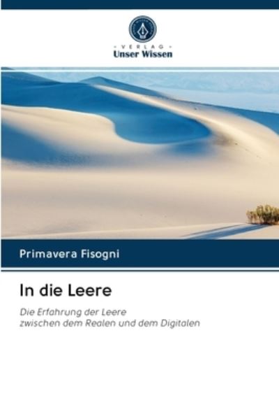 Cover for Fisogni · In die Leere (Book) (2020)