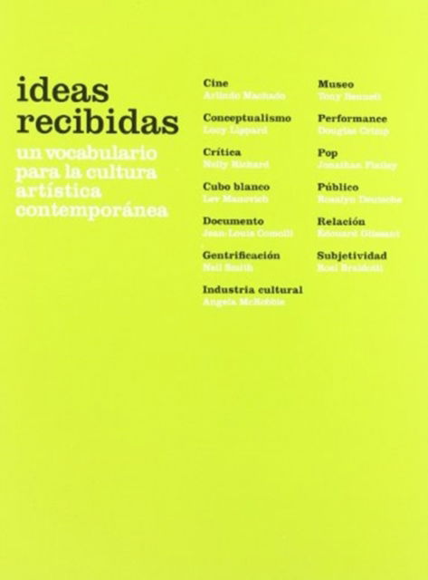 Cover for Vvaa · Ideas Recibidas Spanish Edition (Taschenbuch) (2010)