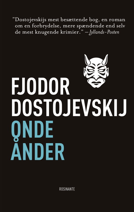 Cover for Fjodor Dostojevskij · Rosinantes Klassikerserie: Onde ånder (Sewn Spine Book) [5e édition] (2021)