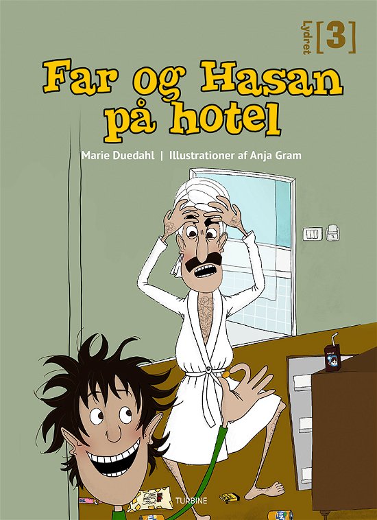 Cover for Marie Duedahl · Lydret 3: Far og Hasan på hotel (Hardcover bog) [1. udgave] (2021)