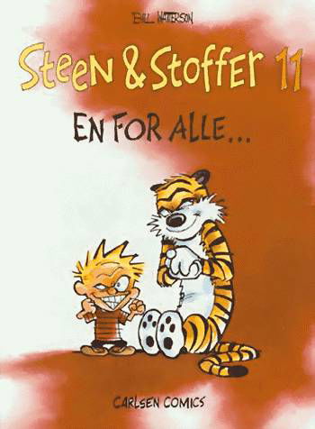 Cover for Bill Watterson · Steen &amp; Stoffer, 11: En for alle - (Heftet bok) [1. utgave] (1999)