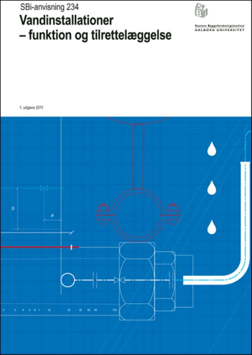 Cover for Carsten Monrad; Erik Brandt; Leon Buhl · Anvisning 234: Vandinstallationer (Sewn Spine Book) [1. Painos] (2011)