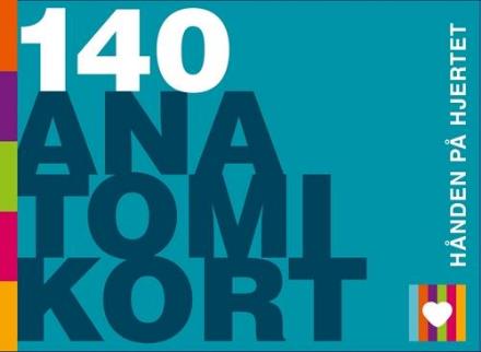 Hånden på hjertet: 140 Anatomikort - hånden på hjertet - Oluf Falkenberg Nielsen; Mette Juel Bojsen-Møller - Bøker - Gyldendal - 9788762817302 - 22. august 2017