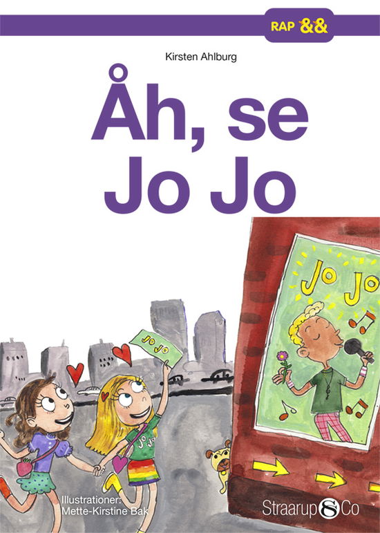 Cover for Kirsten Ahlburg · Rap: Åh, se Jo Jo (Innbunden bok) [1. utgave] (2020)