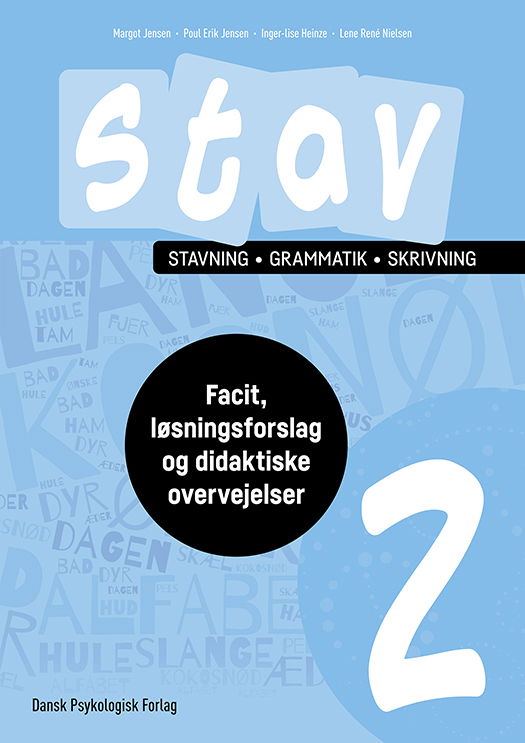Cover for Inger-Lise Heinze, Lene René Nielsen, Poul Erik Jensen · STAV 2 - Facit, løsningsforslag og didaktiske overvejelser (Taschenbuch) [7. Ausgabe] (2023)