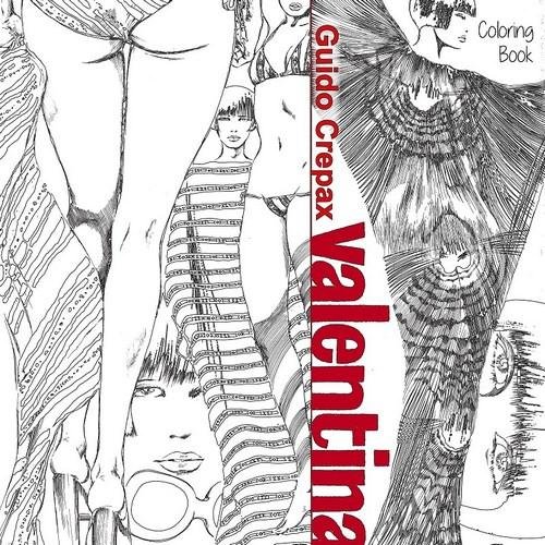 Cover for Guido Crepax · Valentina: Coloring Book (Pocketbok) (2017)