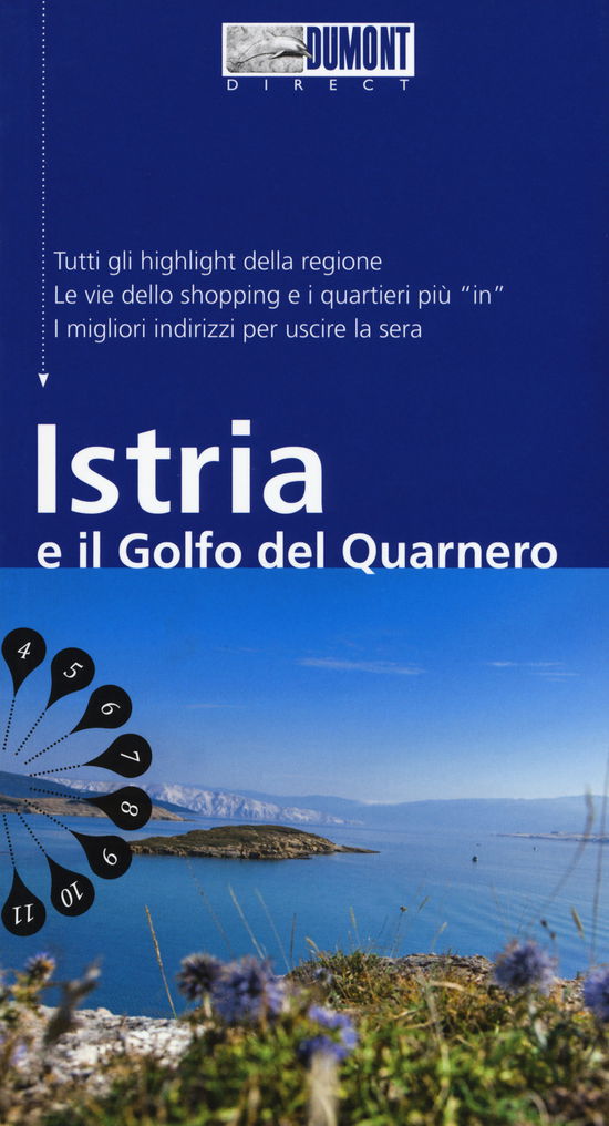 Cover for Daniela Schetar · Istria E Il Golfo Del Quarnero. Con Mappa (Book)