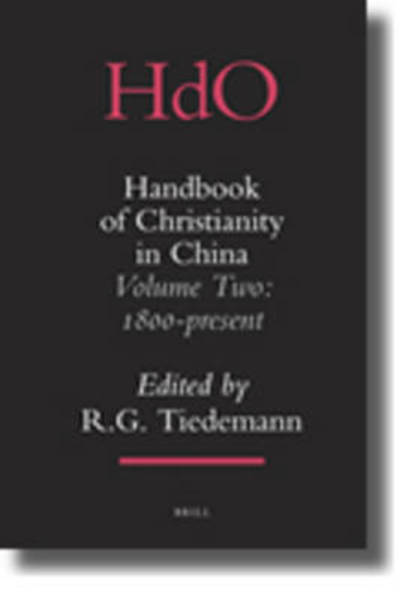 Cover for Author · Handbook of Christianity in China (Handbook of Oriental Studies) (Hardcover Book) (2009)