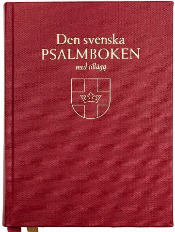 Cover for Den svenska psalmboken med tillägg (bänkpsalmbok) (Bound Book) (2018)