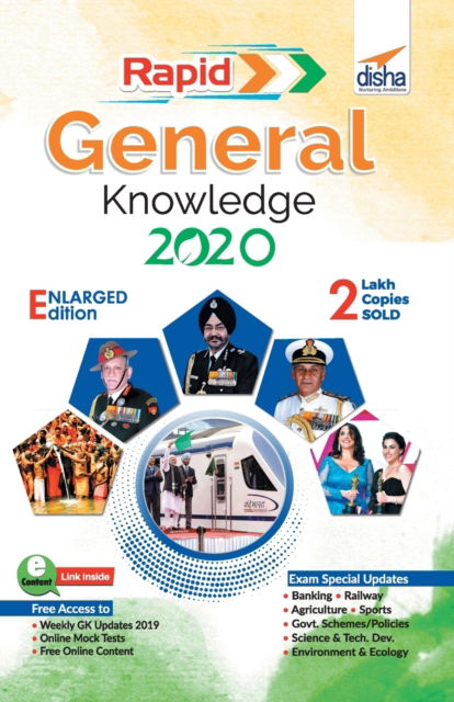 Cover for Disha Publication · Rapid General Knowledge 2020 for Competitive Exams (Paperback Book) (2019)