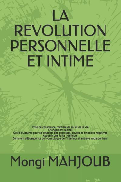 Cover for Mongi Mahjoub · La Revolution Personnelle Et Intime (Taschenbuch) (2019)