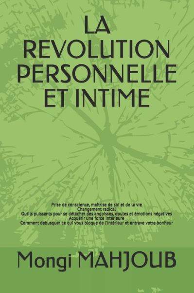 Cover for Mongi Mahjoub · La Revolution Personnelle Et Intime (Paperback Book) (2019)