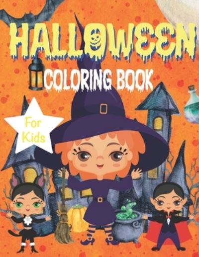 Cover for Pensieve · Halloween Coloring Book for Kids: 2 and Up Age Appropriate, Kids with Cute Costumes Coloring Pages, Holiday Gift for Kids (Paperback Book) (2021)