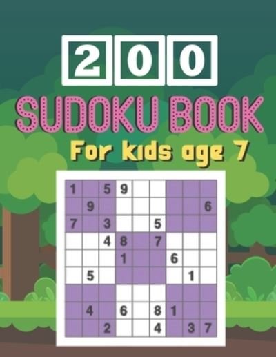 Cover for Blake Brown · 200 Sudoku Book For kids age 7 (Paperback Book) (2021)