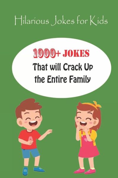 Cover for Paul Krieg · Hilarious Jokes for Kids (Paperback Book) (2021)