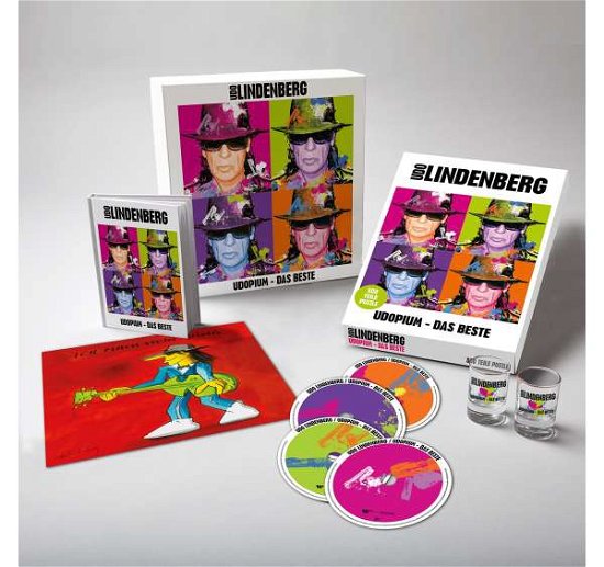 Cover for Udo Lindenberg · Udopium-das Beste (Ltd.fanbox) (CD) (2021)