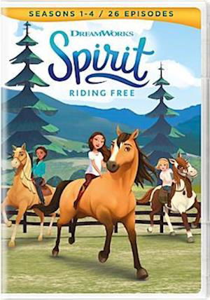 Cover for Spirit: Riding Free - Seasons 1-4 (DVD) (2018)