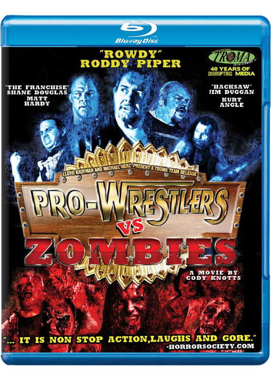 Cover for Blu-ray · Pro-wrestlers vs Zombies (Blu-ray) (2020)