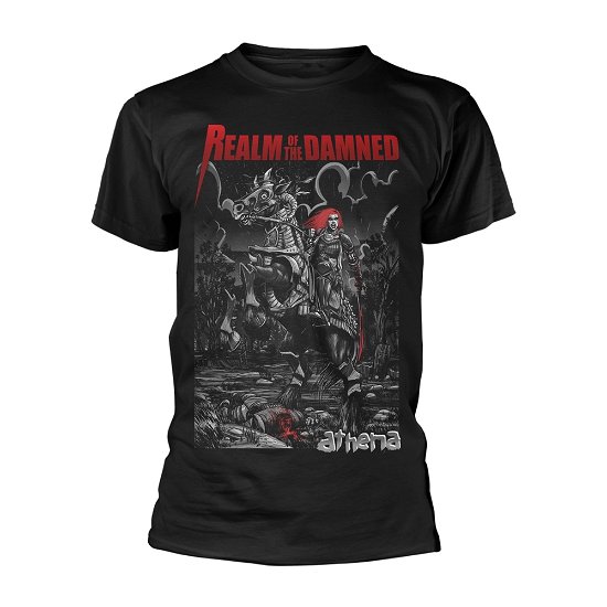 Cover for Realm of the Damned · Horse (T-shirt) [size S] [Black edition] (2018)