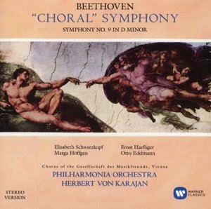 Symphony No 9 - Karajan / Philharmonia - Karajan / Philharmonia - Musik - WARNER CLASSICS - 0825646090303 - 24 juni 2016