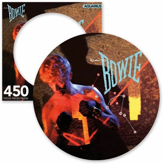 David Bowie Lets Dance 450Pc Picture Disc Puzzle - David Bowie - Brettspill - AQUARIUS - 0840391146303 - 